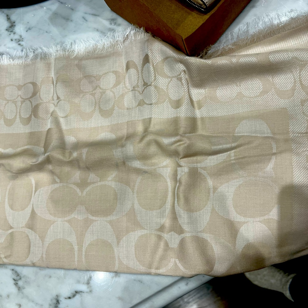 NWT Coach scarf